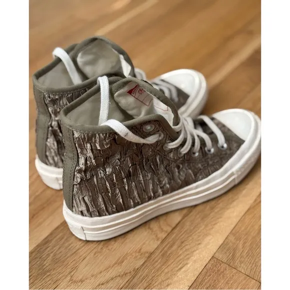 Converse Chuck 70 Satin High Top Green Women's Shoes