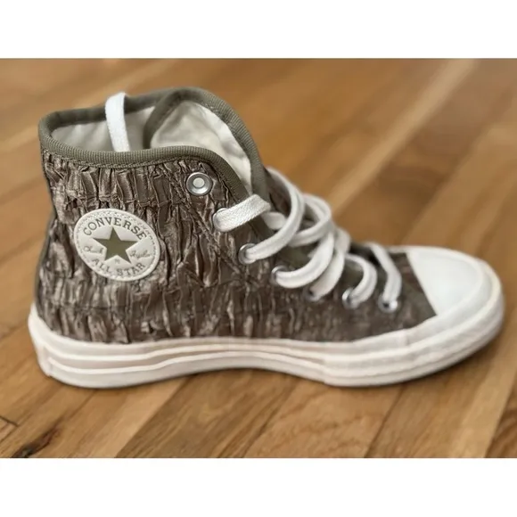 Converse Chuck 70 Satin High Top Green Women's Shoes