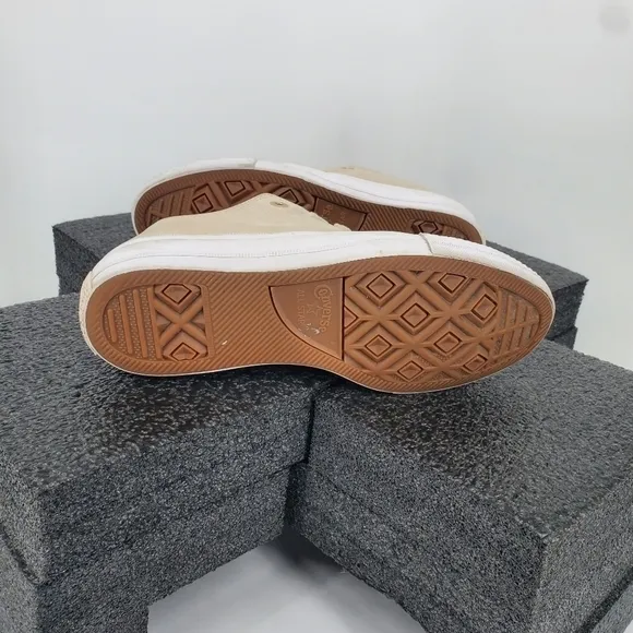 Converse Chuck II Craft Leather Low Top Women 7 Shoes 555956C Sneakers