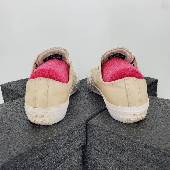 Converse Chuck II Craft Leather Low Top Women 7 Shoes 555956C Sneakers