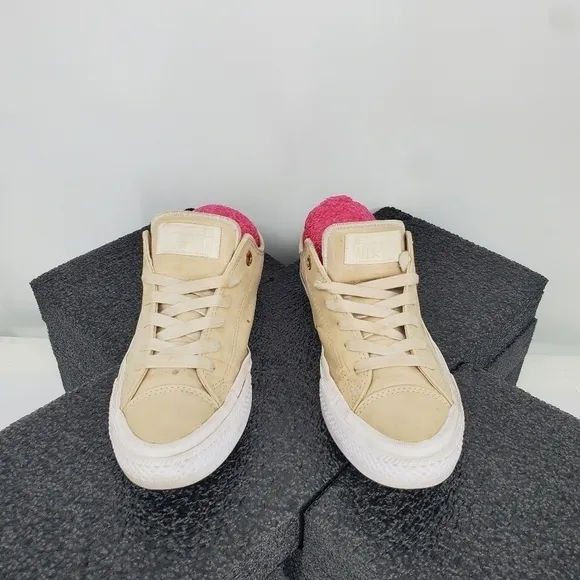 Converse Chuck II Craft Leather Low Top Women 7 Shoes 555956C Sneakers