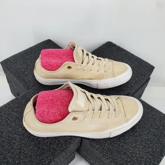 Converse Chuck II Craft Leather Low Top Women 7 Shoes 555956C Sneakers