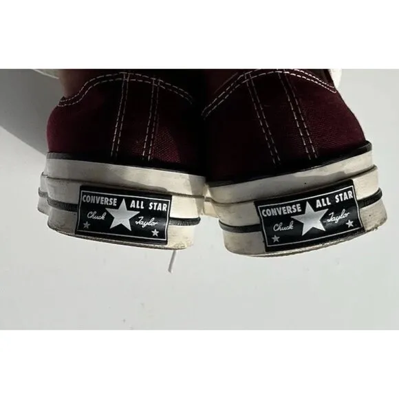 CONVERSE CHUCK TAYLOR 70 LOW UNDERCOVER Men’s 6 Women’s 8 Burgundy Low Top