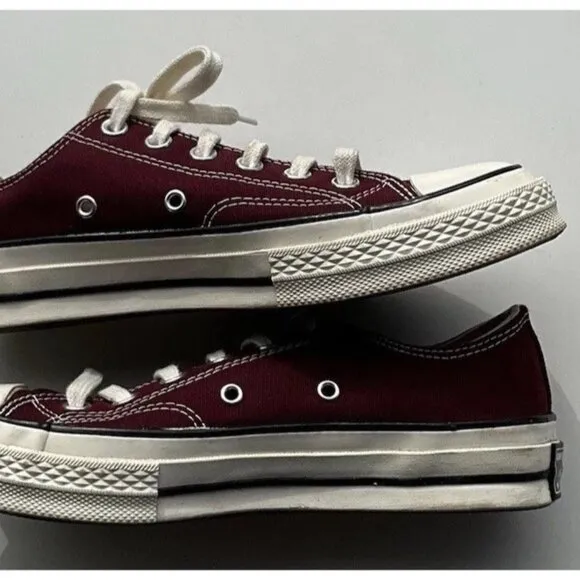 CONVERSE CHUCK TAYLOR 70 LOW UNDERCOVER Men’s 6 Women’s 8 Burgundy Low Top