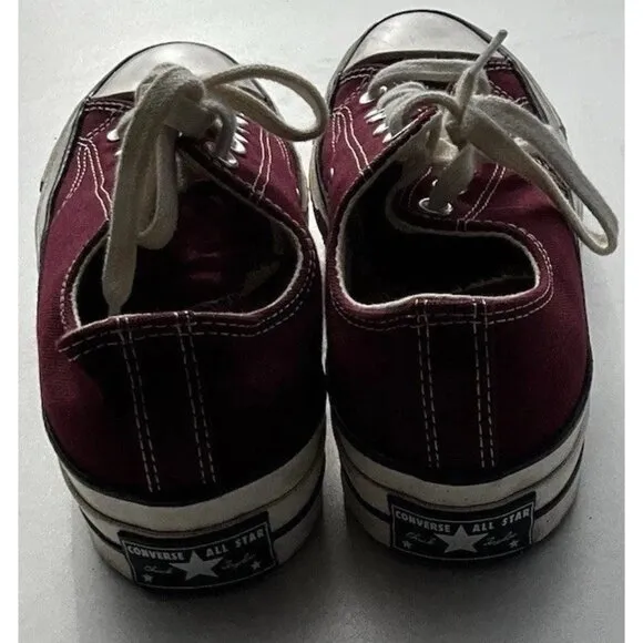 CONVERSE CHUCK TAYLOR 70 LOW UNDERCOVER Men’s 6 Women’s 8 Burgundy Low Top