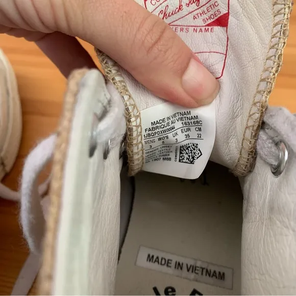 Converse Chuck Taylor All Star 70 Hi Golf le Fleur Burlap shoes