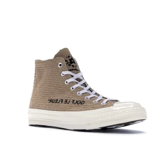 Converse Chuck Taylor All Star 70 Hi Golf le Fleur Burlap shoes