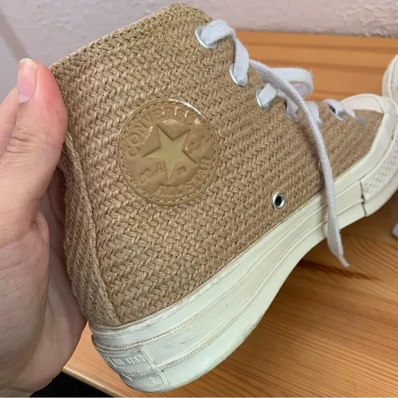 Converse Chuck Taylor All Star 70 Hi Golf le Fleur Burlap shoes