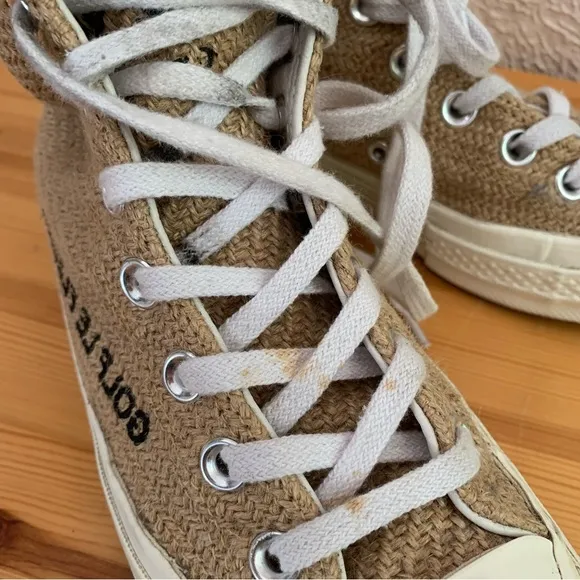 Converse Chuck Taylor All Star 70 Hi Golf le Fleur Burlap shoes