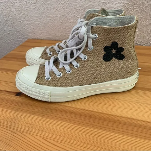 Converse Chuck Taylor All Star 70 Hi Golf le Fleur Burlap shoes