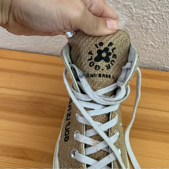 Converse Chuck Taylor All Star 70 Hi Golf le Fleur Burlap shoes