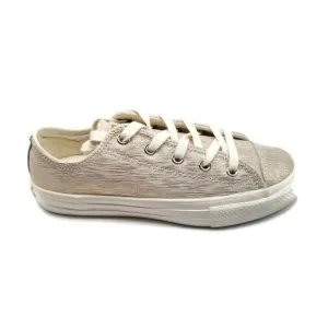 Converse Chuck Taylor All Star egret Gold Metallic Low Sneaker Shoe Size 2