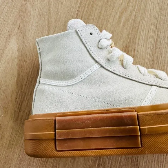 🤩Converse Chuck Taylor All Star Hi Mens Shoes Sz 5.5 Cruise Egret Suede A09088C