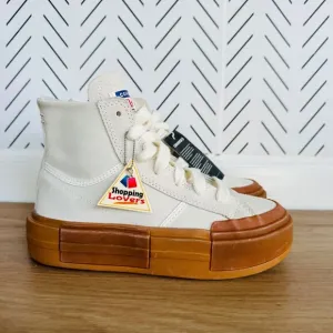🤩Converse Chuck Taylor All Star Hi Mens Shoes Sz 5.5 Cruise Egret Suede A09088C