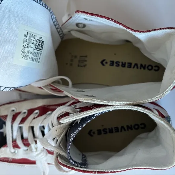 Converse Chuck Taylor All Star Hi 'Stars &amp; Bars' Red/White/Blue