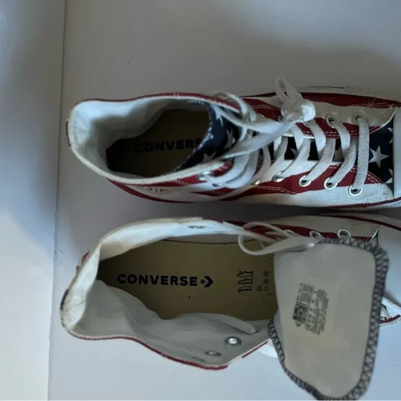Converse Chuck Taylor All Star Hi 'Stars &amp; Bars' Red/White/Blue