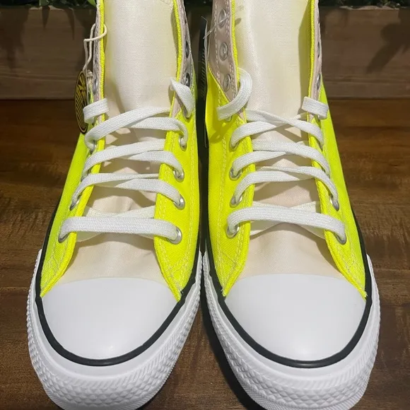 Converse Chuck Taylor All Star High Top Venom Yellow UV Effect Shoes