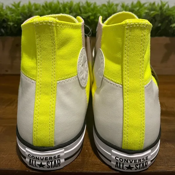 Converse Chuck Taylor All Star High Top Venom Yellow UV Effect Shoes