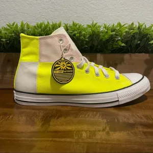 Converse Chuck Taylor All Star High Top Venom Yellow UV Effect Shoes
