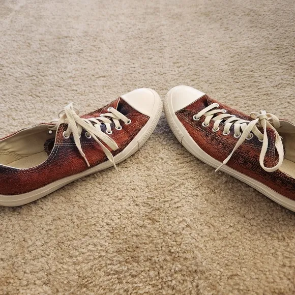 Converse Chuck Taylor All Star Low Native Tribal 10.5 Mens Shoes Womens 12.5 Red