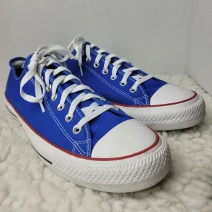 Converse Chuck Taylor All Star Mens Sneaker Low Top Blue Red Shoes 152621C Rare