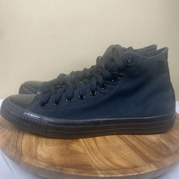 Converse Chuck Taylor All Star Mens Triple Black Size 15 High Top Shoes