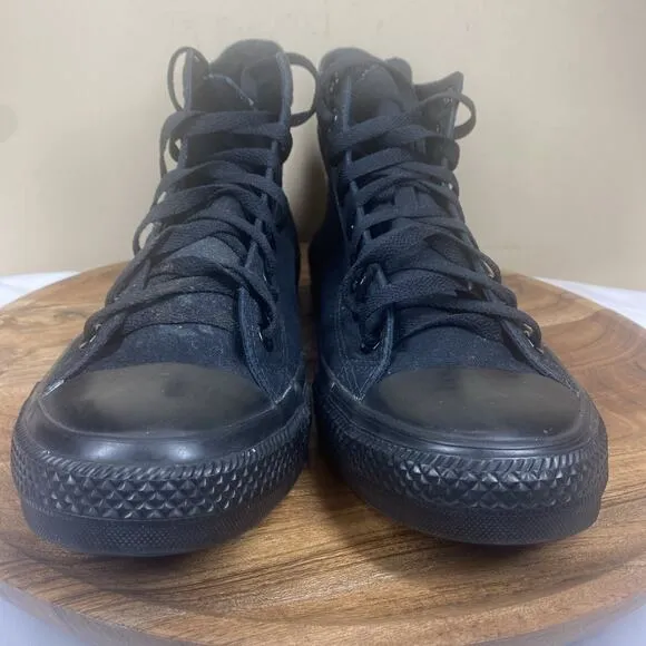 Converse Chuck Taylor All Star Mens Triple Black Size 15 High Top Shoes