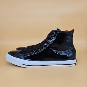Converse Chuck Taylor All Star Patent Hi 'Black' Men's Shoes Size 10.5