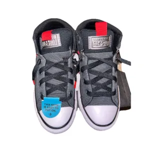 Converse Chuck Taylor All Star Youth Boy's Mid Top Shoes Size 2 Olive/Black NIB