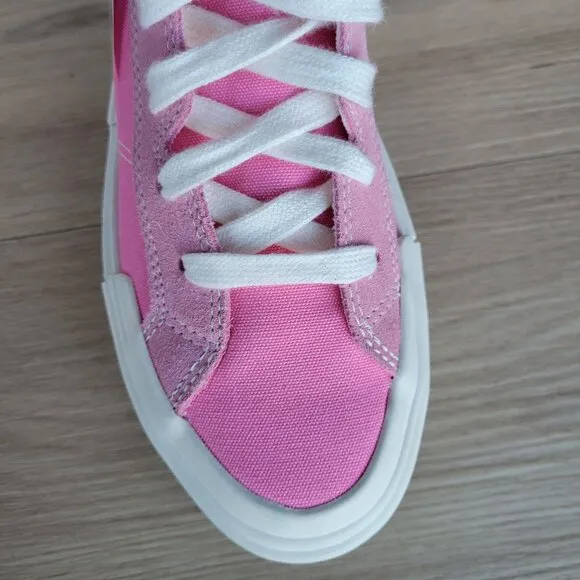 ⭐Converse Chuck Taylor Cruise Hi Sz 8.5 Womens Shoes Pink Retro Sneakers A07569C