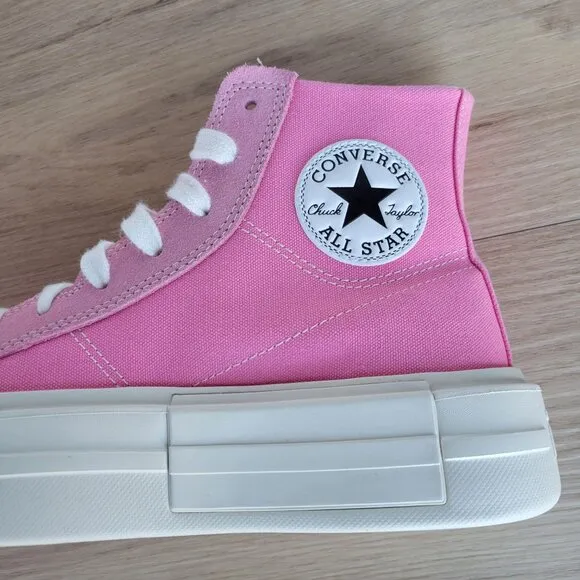 ⭐Converse Chuck Taylor Cruise Hi Sz 8.5 Womens Shoes Pink Retro Sneakers A07569C