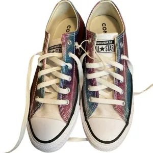 Converse Chuck Taylor Glitter Drip Low Top Sneakers Size 5.5