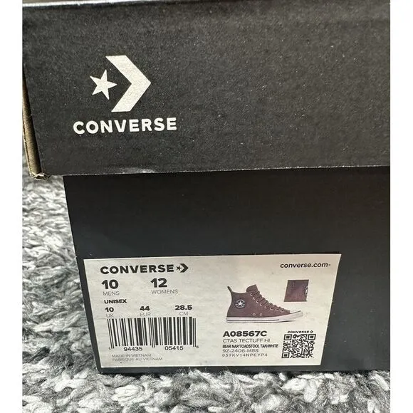 Converse Chuck Taylor Shoes Mens Size 10 Brown Camo TecTuff‎ Waterproof Sneakers