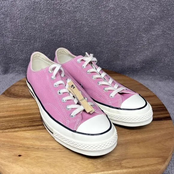 Converse Chuck Taylor 70s Ox Low Top Mens Shoe Pink Ivory 164952C Men's Size 9