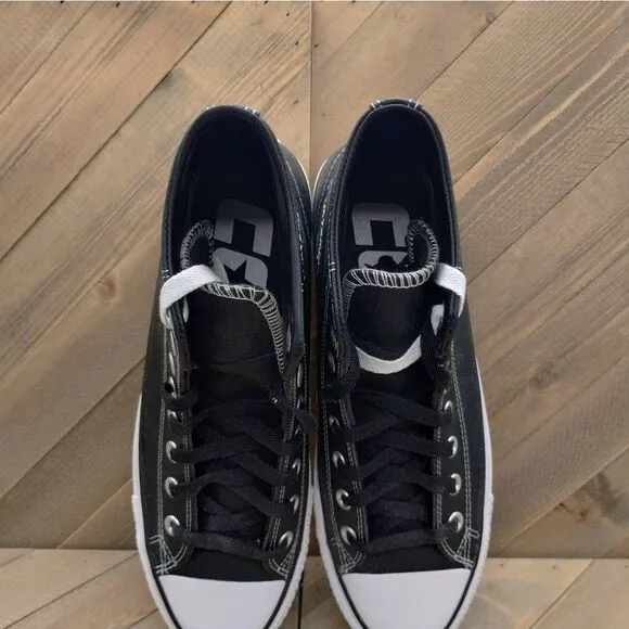 Converse Cons Chuck Taylor All Star Hi Pro Leather Sneakers Mens Size 8.5‎ Black