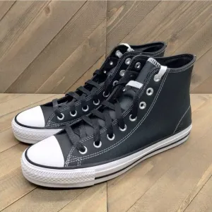 Converse Cons Chuck Taylor All Star Hi Pro Leather Sneakers Mens Size 8.5‎ Black