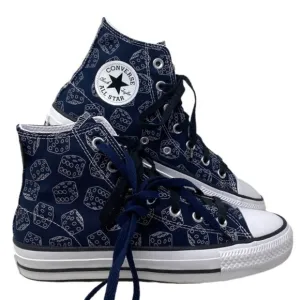 Converse CONS Chuck Taylor Pro Casual Men's Sneakers High Top Shoes Navy A03222C
