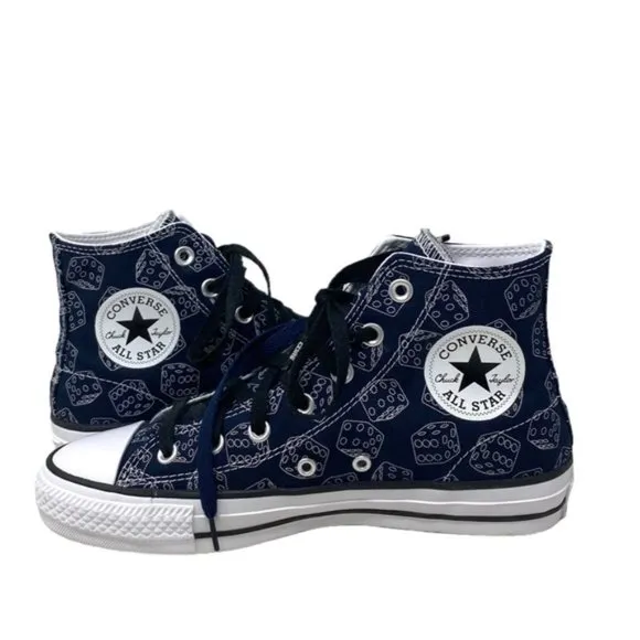 Converse CONS Chuck Taylor Pro Casual Men's Sneakers High Top Shoes Navy A03222C