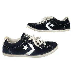 Converse Cons Shoes Youth 6 Womens 7.5 Black White Low Top One Star Sneakers