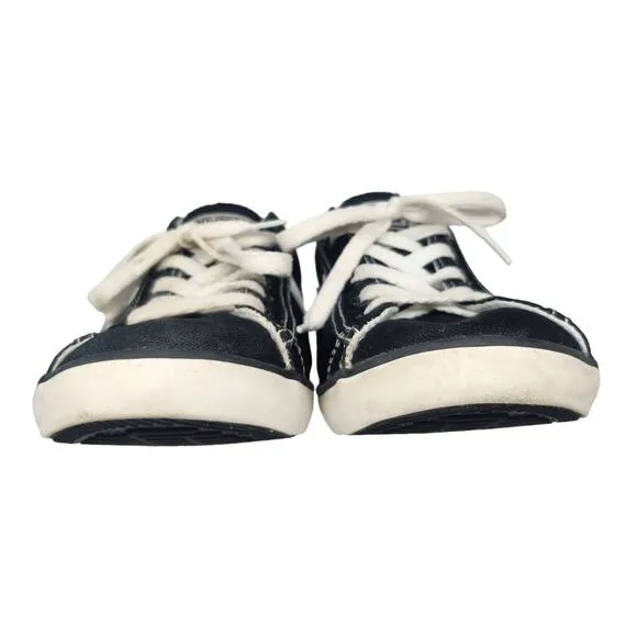 Converse Cons Shoes Youth 6 Womens 7.5 Black White Low Top One Star Sneakers