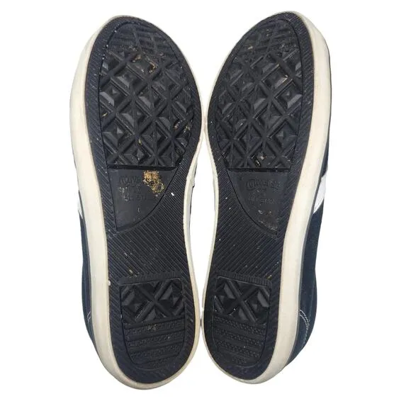 Converse Cons Shoes Youth 6 Womens 7.5 Black White Low Top One Star Sneakers