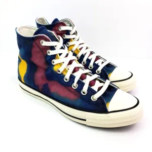 Converse CTAS HI Womens Sz 9.5 Mens Sz 7.5 Blue Purple Sneaker Shoes A02082F