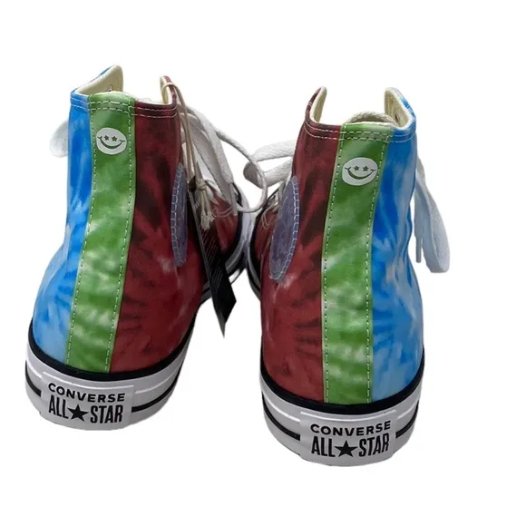 Converse Ctas High Top Shoes Skate For Women Canvas Multicolor Sneakers A02028C