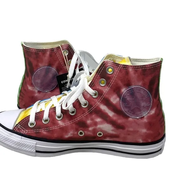 Converse Ctas High Top Shoes Skate For Women Canvas Multicolor Sneakers A02028C