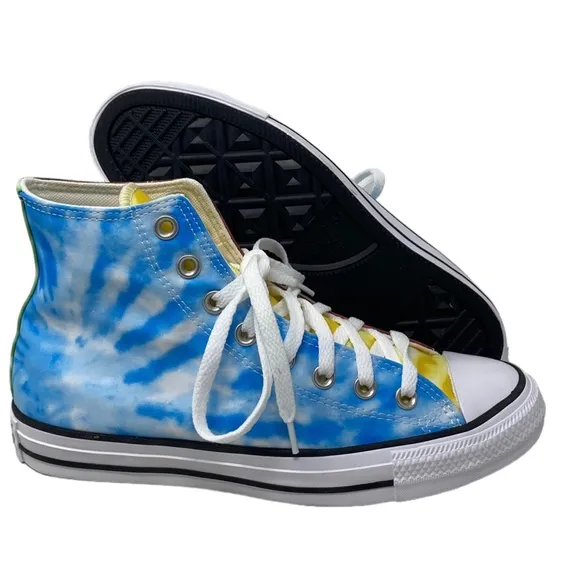 Converse Ctas High Top Shoes Skate For Women Canvas Multicolor Sneakers A02028C