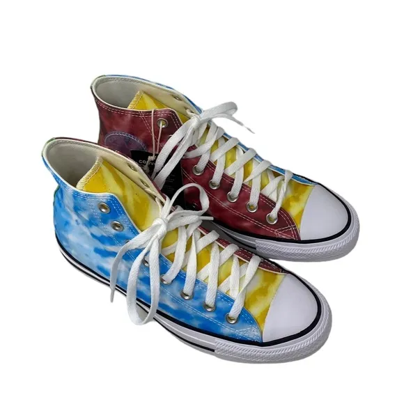 Converse Ctas High Top Shoes Skate For Women Canvas Multicolor Sneakers A02028C