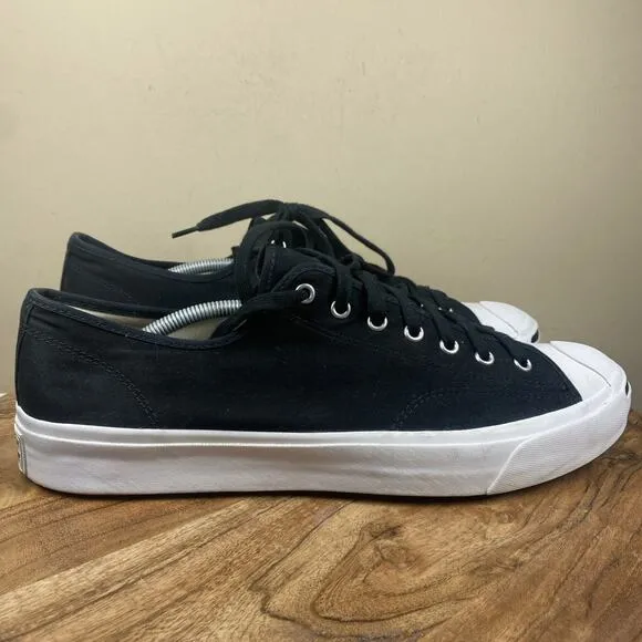 Converse Jack Purcell Low OG Mens Black And White Size 13 Low Top Shoes