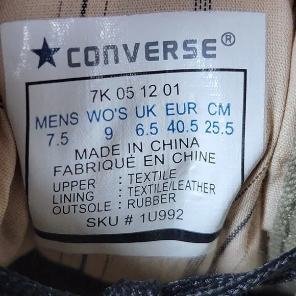 Converse Jack Purcell x John Varvatos Mens Sz 7.5 Low Top Shoes Army Green 1U992