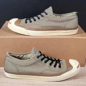 Converse Jack Purcell x John Varvatos Mens Sz 7.5 Low Top Shoes Army Green 1U992