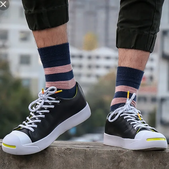 Converse JP Modern LE Black Yellow Shoes Women's AUTHENTIC Size 6.5 158343C